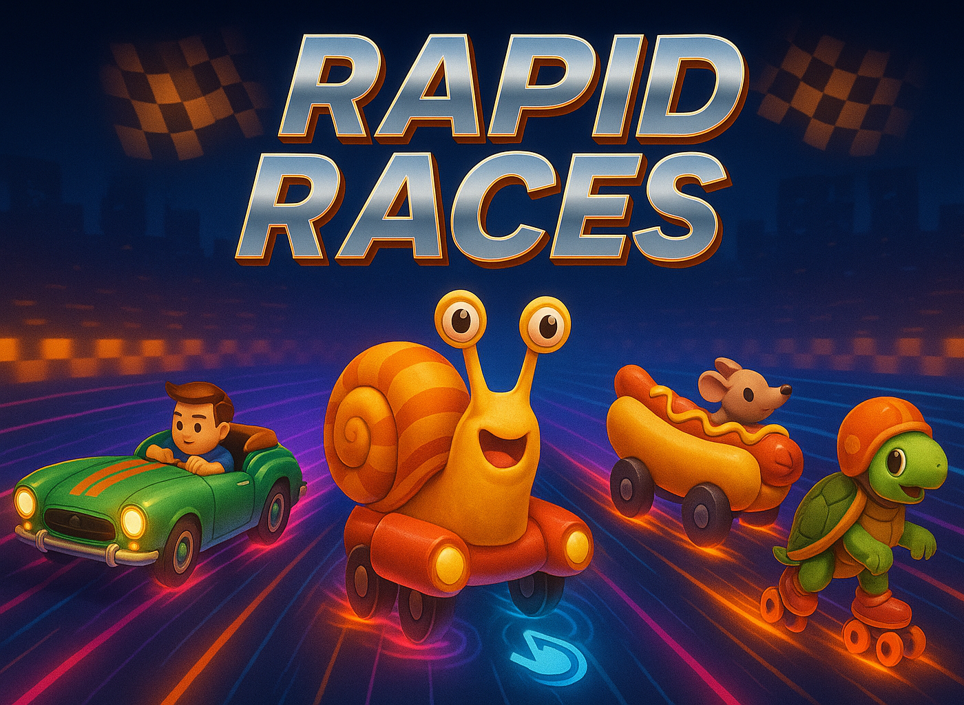Rapid Races hero illustration